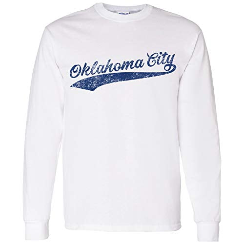 UGP Campus Apparel City Baseball Script T Shirt Hometown Pride Tees